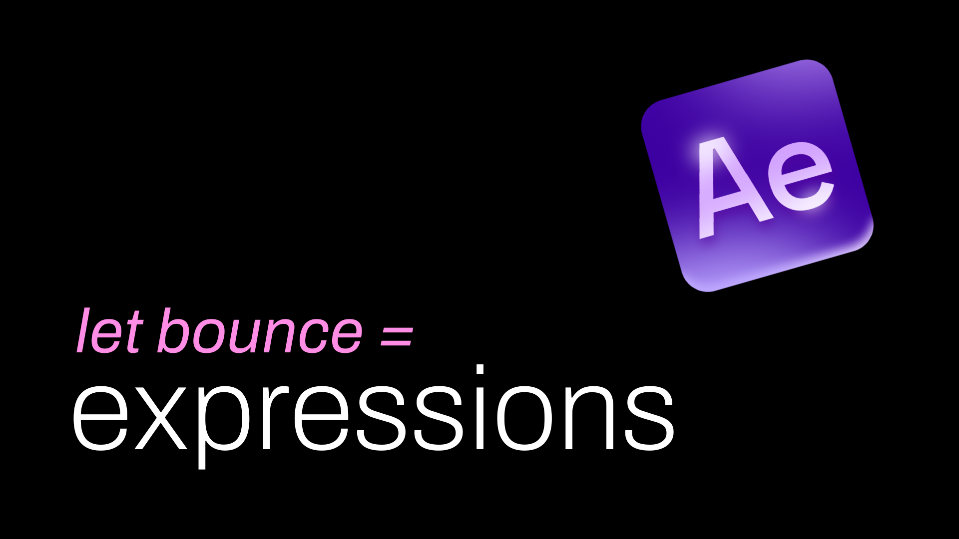 15 Essential After Effects Expressions